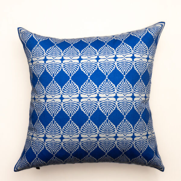 Wycinanka No. III - The Linden Leaf in Blue