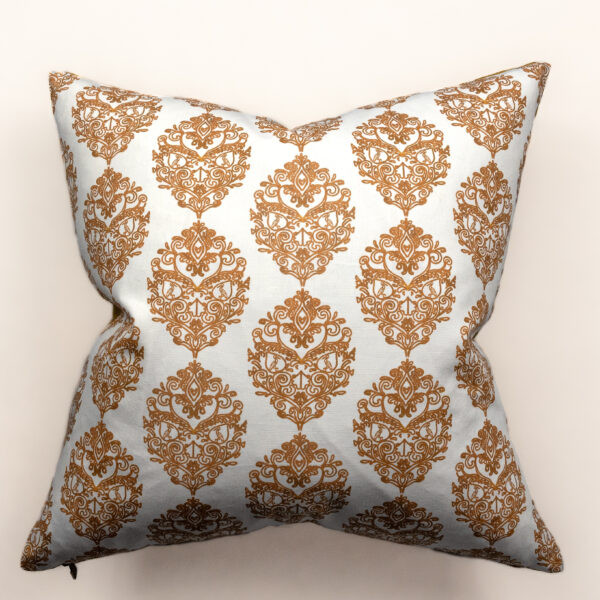 Wycinanka No. II - Damask in Mustard